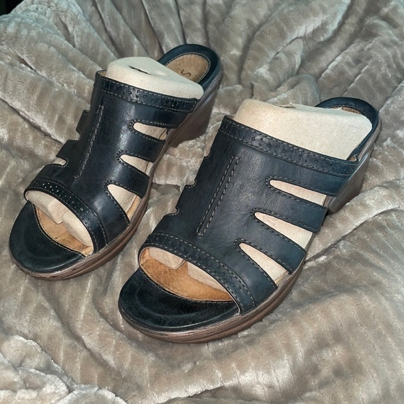 Sanita 9/EU39 leather Sandals made in Portugal - Picture 3 of 17